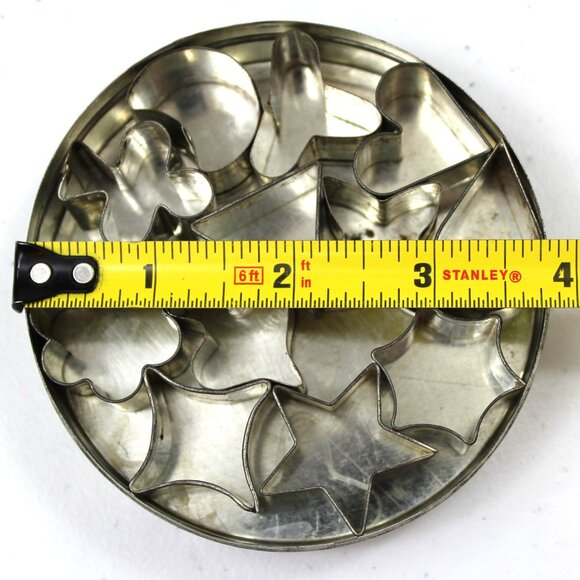 Vintage Veritas Aspic Jelly Cutters:12 Retro Fancy Shapes Made in Italy - Picture 9 of 9